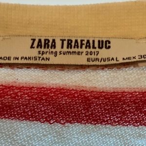 Zara long sleeve knit top